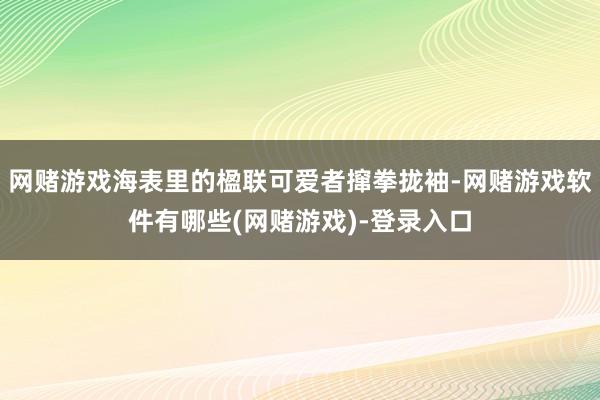 网赌游戏海表里的楹联可爱者撺拳拢袖-网赌游戏软件有哪些(网赌游戏)-登录入口